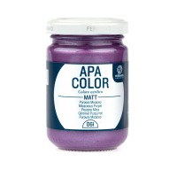 Краска акриловая APA COLOR 150мл Ferrario, 61 пурпурный (слюда)