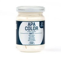 Краска акриловая APA COLOR 150мл Ferrario, 66 белая кость