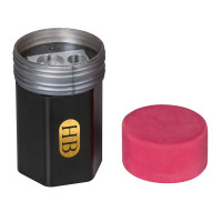 Точилка Brunnen Topper, с ластиком, двойная, 3.5 х 6 см Черный
