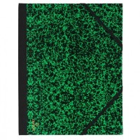 Папка CANSON Carton a Dessin Studio, 47х62см, 2 эластичные резинки, зеленая
