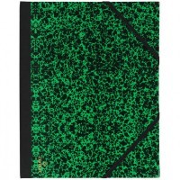 Папка CANSON Carton a Dessin Studio, 52х72см, 2 эластичные резинки, зеленая