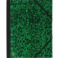 Папка CANSON Carton a Dessin Studio, 61х81см, 2 эластичные резинки, зеленая