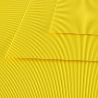 Картон гофрированный цветной CANSON, 300г/м2, лист 50х70см, 15 Желтый лимонный; 10л./упак.