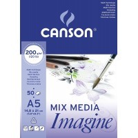 Альбом для графики Canson Imagine 14.8 x 21 см, 50 листов