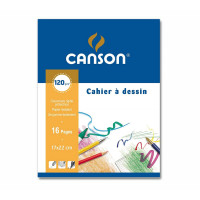 Cкетчбук ученический CANSON Cahier à Dessin, 120г/м2, 17x22см, 16л.