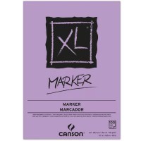 Альбом для маркера CANSON XL Marker, 70г/м2, 29.7х42см, Гладкая, склейка 100 листов