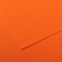 Бумага для пастели Mi-Teintes CANSON, 160г/м2, 50х65см, 453 Оранжевый; 25л./упак.