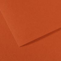 Бумага для пастели Mi-Teintes CANSON, 160г/м2, 50х65см, 130 Красная земля; 25л./упак.