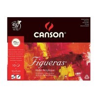 Альбом для масла CANSON Figueras, 290г/м2, 19х25см, фактура 