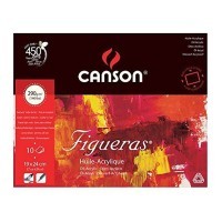 Блок для масла CANSON Figueras, 290г/м2, 24х19см, фактура 