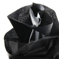 Бумага шелковая CANSON Silk, 20г/м2, рулон 50х500см, 29 Черный; 10рул./упак.