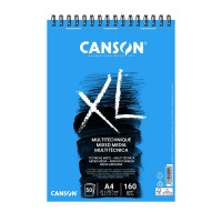 Альбом CANSON XL Mix Media 160г/м2 А4, 50л., спираль