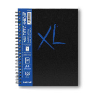 Скетчбук CANSON XL Mix Media Textured 300г/м2 A4, 34л., спираль, тв.обложка