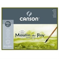 Блок для акварели Moulin du Roy CANSON, 300г/м2, 23х30.5см, Фин, 20 листов