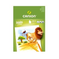 Альбом для детского творчества CANSON, 90г/м2, 15х21см (А5), 30 листов