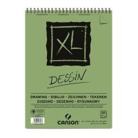 Альбом на спирали для графики CANSON XL Dessin, 160г/м2, 21х29.7см, Мелкое зерно, 50 листов