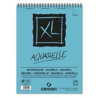 Альбом на спирали для акварели CANSON XL, 300г/м2, 21х29.7см, Фин, 30 листов