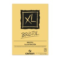 Альбом для графики CANSON XL Bristol, 180 г/м2, 21х29.7см, Гладкая бумага, склейка 50 листов