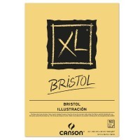 Альбом для графики CANSON XL Bristol, 180 г/м2, 29.7х42см, Гладкая бумага, склейка 50 листов