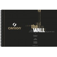 Альбом на спирали для маркера CANSON The Wall, 220г/м2, 21х31.4см, 30 листов