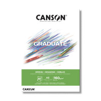 Альбом для графики CANSON Graduate Drawing, 160г/м2, A5, 30л., склейка