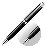 Ручка би-функциональная (встроен. карандаш) Caran d’Ache Leman Bi-Fonction Black