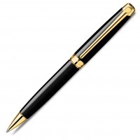 Ручка шариковая Carandache Leman black lacquered GP