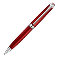 Ручка шариковая Caran d’Ache Leman Rouge Carmin (подар. коробка)
