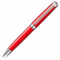 Ручка шариковая Carandache Leman Scarlet red lacquered SP