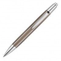 Ручка шариковая Carandache Office Alchemix Reptile/Matt Chrome M синие чернила