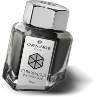 Флакон с чернилами Carandache Chromatics Infinite grey чернила 50мл