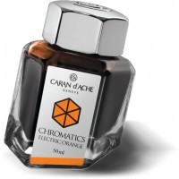 Флакон с чернилами Carandache Chromatics Electric orange чернила 50мл