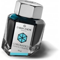 Флакон с чернилами Carandache Chromatics Hypnotic turquoise чернила 50мл