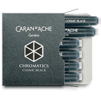 Картридж Carandache Chromatics Cosmic black чернила для ручек перьевых (6шт)