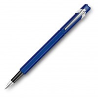 Ручка перьевая Carandache Office 849 Classic Matte Navy Blue, перо EF