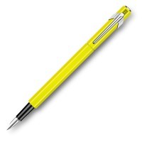 Ручка перьевая Carandache Office 849 Fluo желтый флуоресцентный, перо M