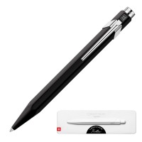 Ручка-роллер Caran d’Ache 849 Black 0.7мм, черные чернила (метал. коробка)