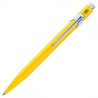 Ручка шариковая Carandache Office CLASSIC желтый M синие чернила без упаковки