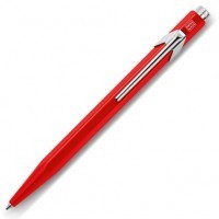 Ручка шариковая Carandache Office Classic красный M синие чернила без упаковки