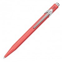 Ручка шариковая Carandache Office Paul Smith 2 Coral Pink синие чернила
