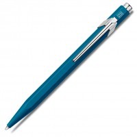Ручка шариковая Carandache Office Paul Smith 2 Peacock Blue синие чернила