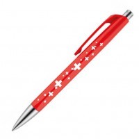 Ручка шариковая Carandache Office INFINITE Swiss Cross M синие чернила