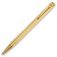 Ручка шариковая Carandache Ecridor Chevron gilded