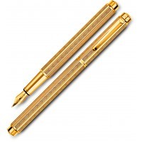 Ручка перьевая Carandache Ecridor Chevron gilded, перо F
