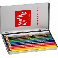 Акварельные карандаши Supracolor, 12 цветов