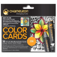 Цветовая карта (раскраска-склейка) Chameleon Zen / Дзен