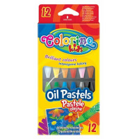 Масляная пастель Colorino для детского творчества, 12 цветов