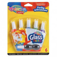 Краска по стеклу Colorino Glass Paints 6 цв. (16 мл.)