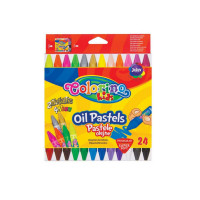 Масляная пастель Colorino для детского творчества, 24 цвета