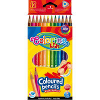 Набор карандашей цветных Colorino трехгранные 12 цветов